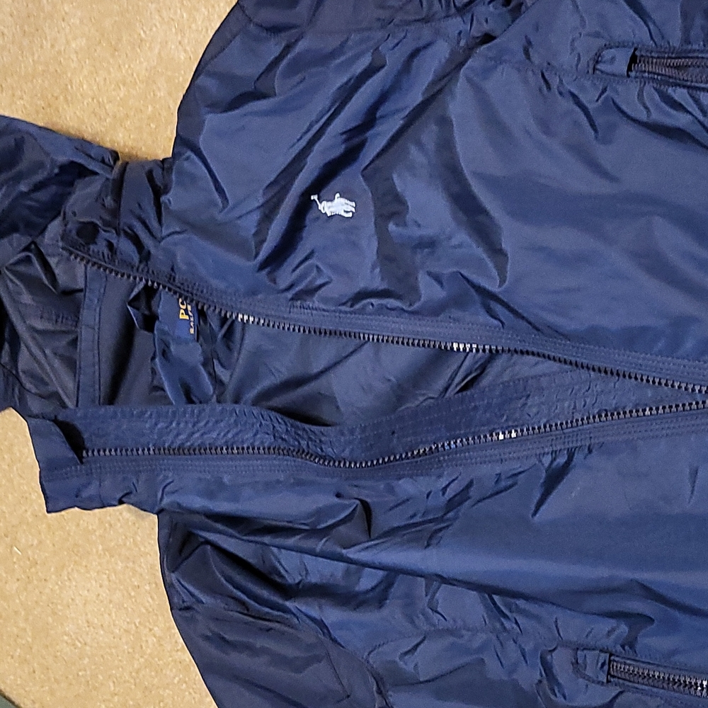 Navy blue Ralph Lauren Boys Jacket with Hood